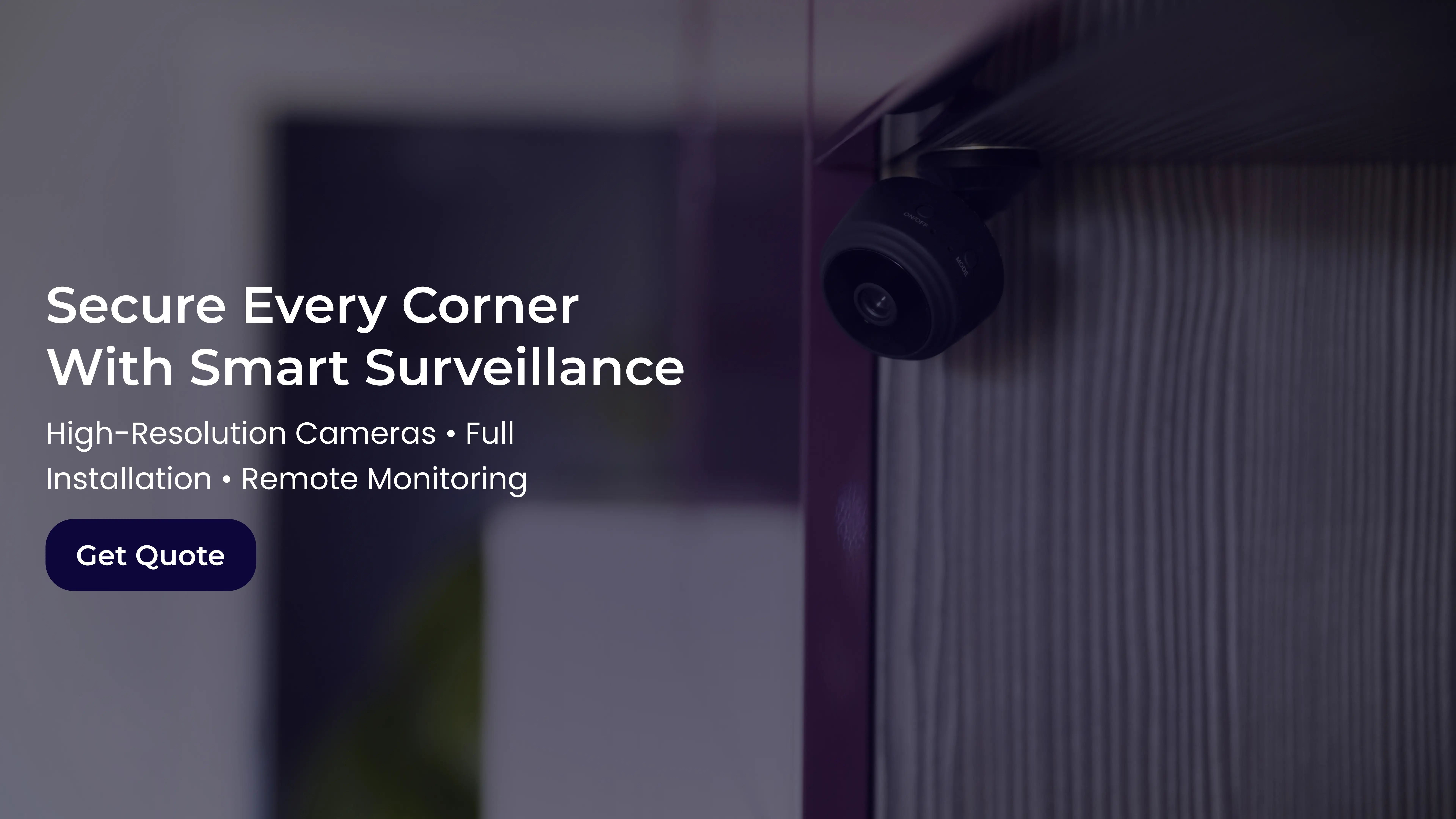 Security network monitoring dashboard